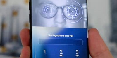 Escáner de iris del Samsung Galaxy S10